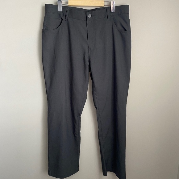 Perry Ellis Portfolio Men's Charcoal Gray Dress Pant Size 36 x 30‎ - Picture 1 of 11